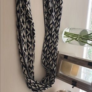 Michael Kors two tone logo scarf